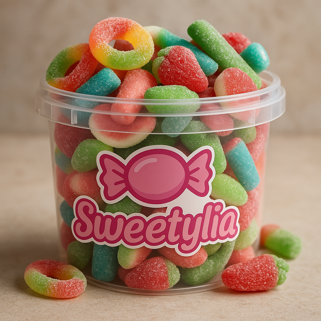 Bonbons 4,7 kg en seau géant